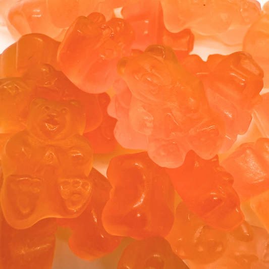 PINK GRAPEFRUIT GUMMY BEARS - Wholesale Unlimited Inc.
