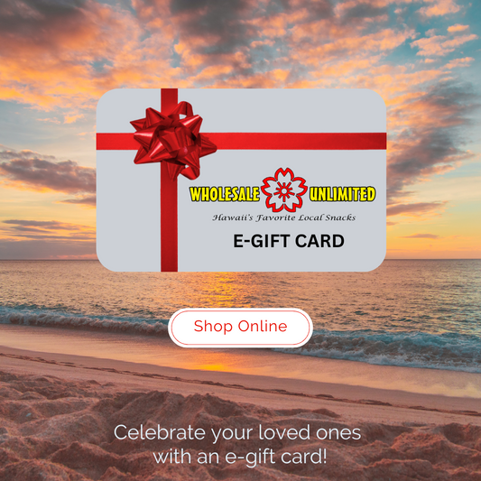 E-Gift Card  (Online only) - Wholesale Unlimited Inc.