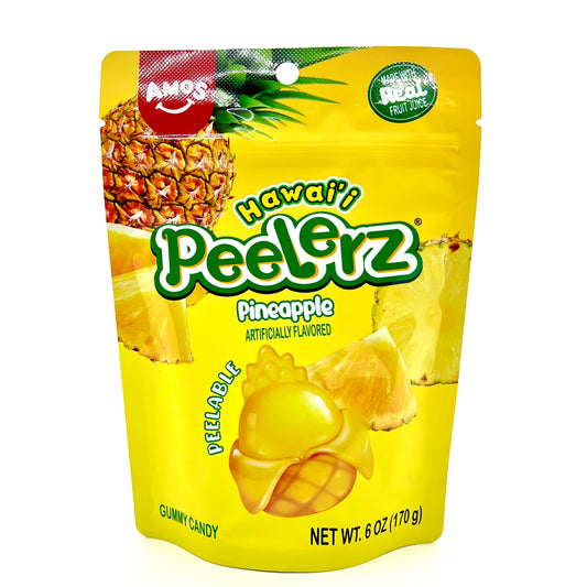 PEELERZ GUMMY PINEAPPLE 6 OZ. - Wholesale Unlimited Inc.