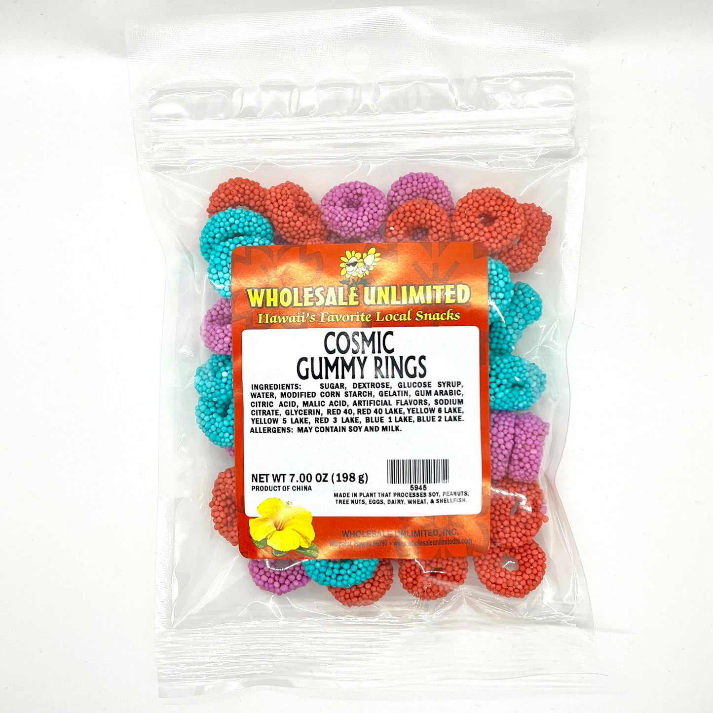 COSMIC GUMMY RINGS 7 OZ.