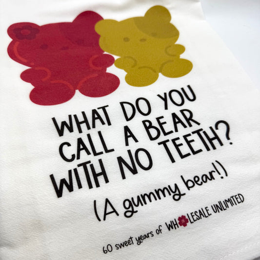 Gummy Bear Dish Towel - Wholesale Unlimited Inc.
