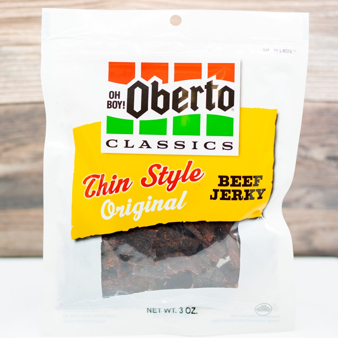 Oberto Thin Style Beef Jerky - Original | Wholesale Unlimited