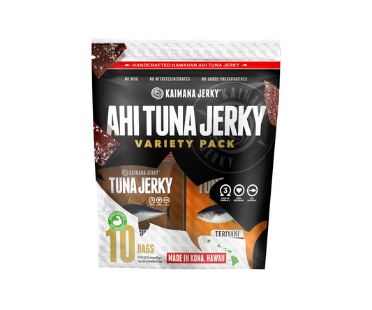 Ahi Tuna Jerky - Variety Pack (10 Asst. Bags) - Wholesale Unlimited Inc.