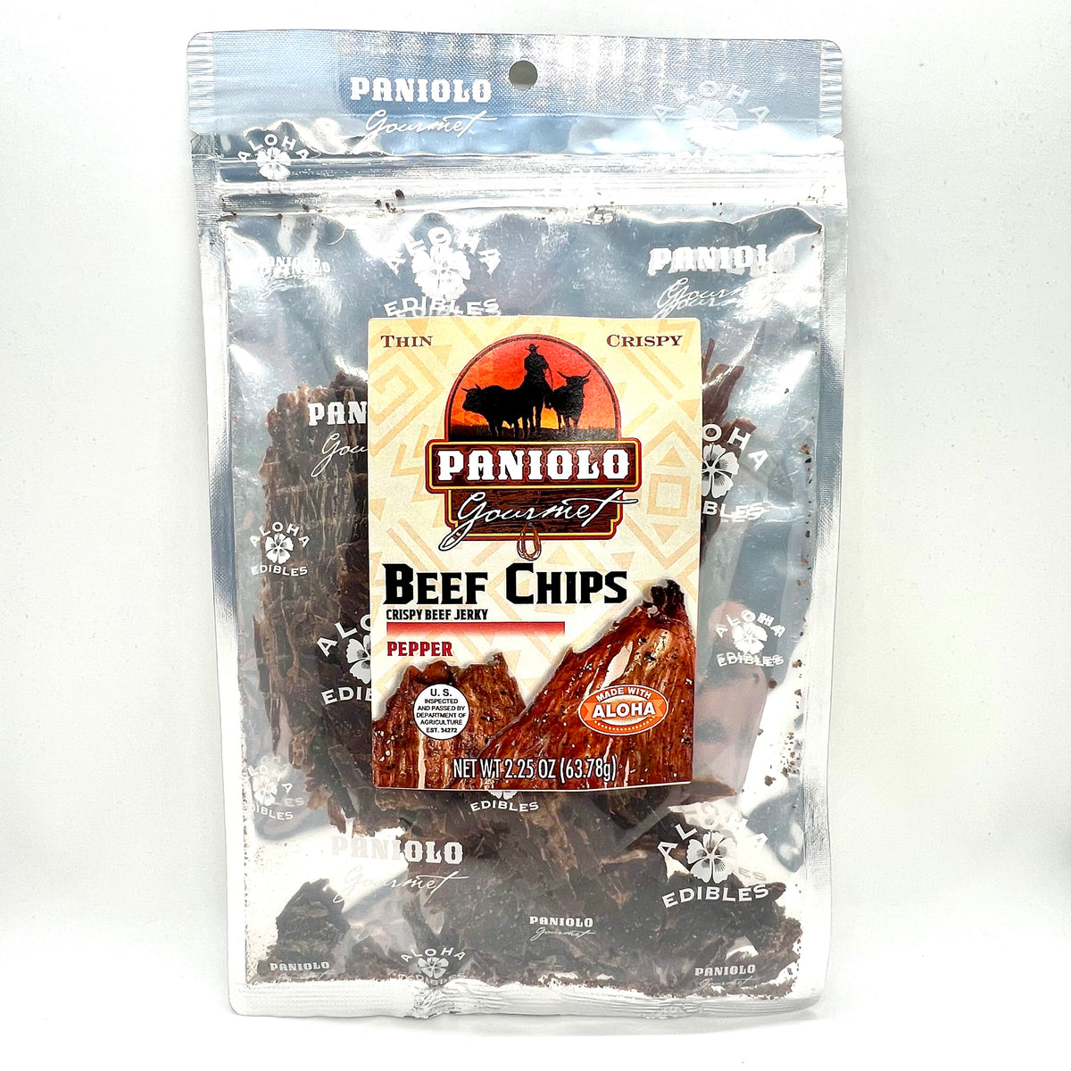 Paniolo Crispy Beef Jerky Pepper - Wholesale Unlimited Inc.
