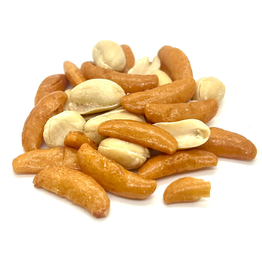 Hot Arare With Peanuts