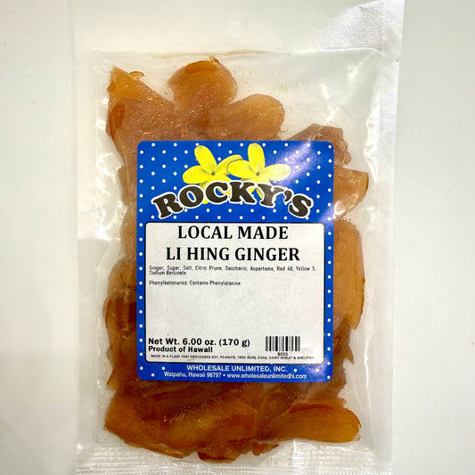 Local Made Li Hing Ginger