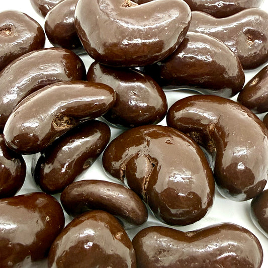 DARK CHOCOLATE SEA SAT CASHEWS - Wholesale Unlimited Inc.
