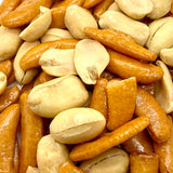 Hot Arare With Peanuts