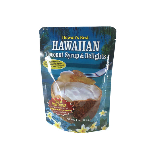 Hawaii's Best Coconut Syrup 4 oz - Wholesale Unlimited Inc.