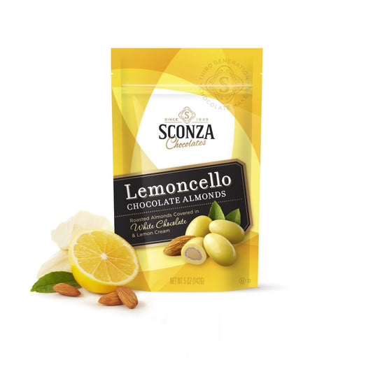 Lemoncello Chocolate Almonds - Wholesale Unlimited Inc.