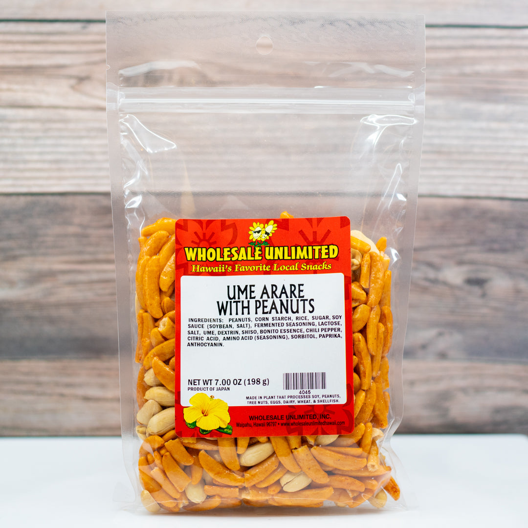 Ume Arare with Peanuts - Wholesale Unlimited Inc.