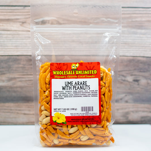 Ume Arare with Peanuts - Wholesale Unlimited Inc.