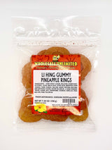 (NEW) Li Hing Gummy Pineapple Rings - Wholesale Unlimited Inc.