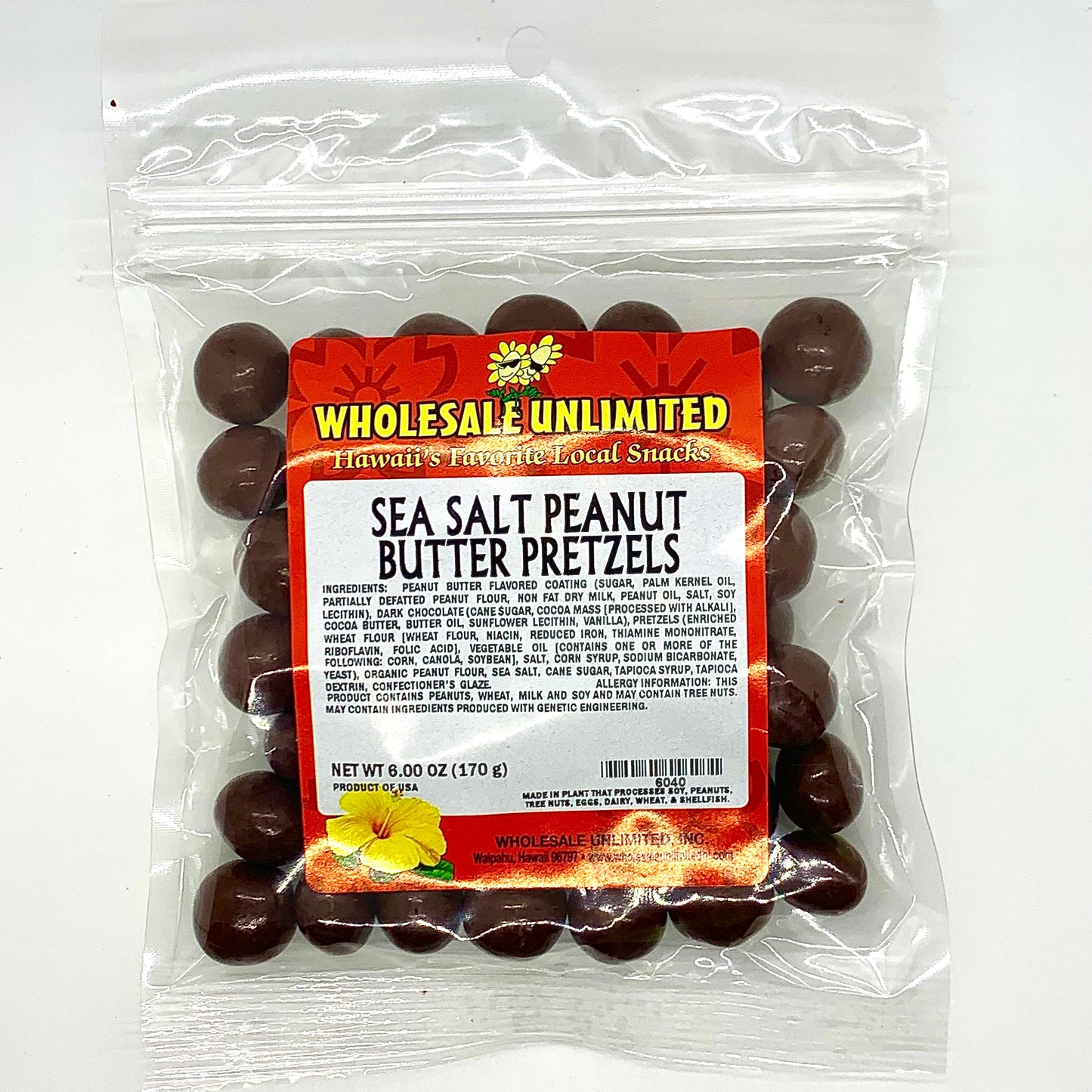 (NEW) Sea Salt Peanut Butter Pretzels - Wholesale Unlimited Inc.