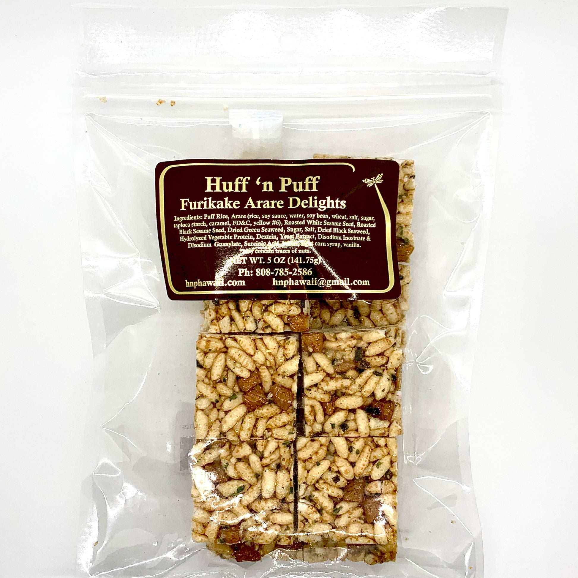 (NEW) Huff N Puff Furikake Arare Delights - Wholesale Unlimited Inc.