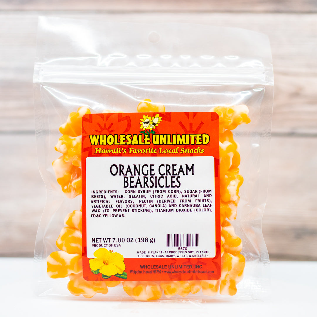 Orange Cream Bearsicles - Wholesale Unlimited Inc.