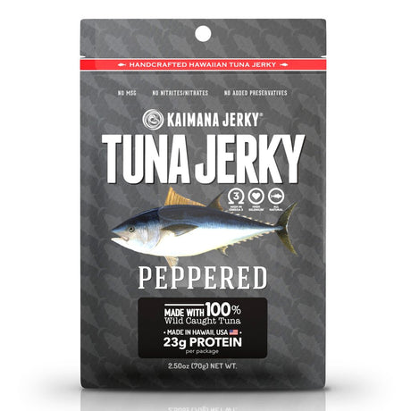 Ahi Jerky (Peppered) - Wholesale Unlimited Inc.