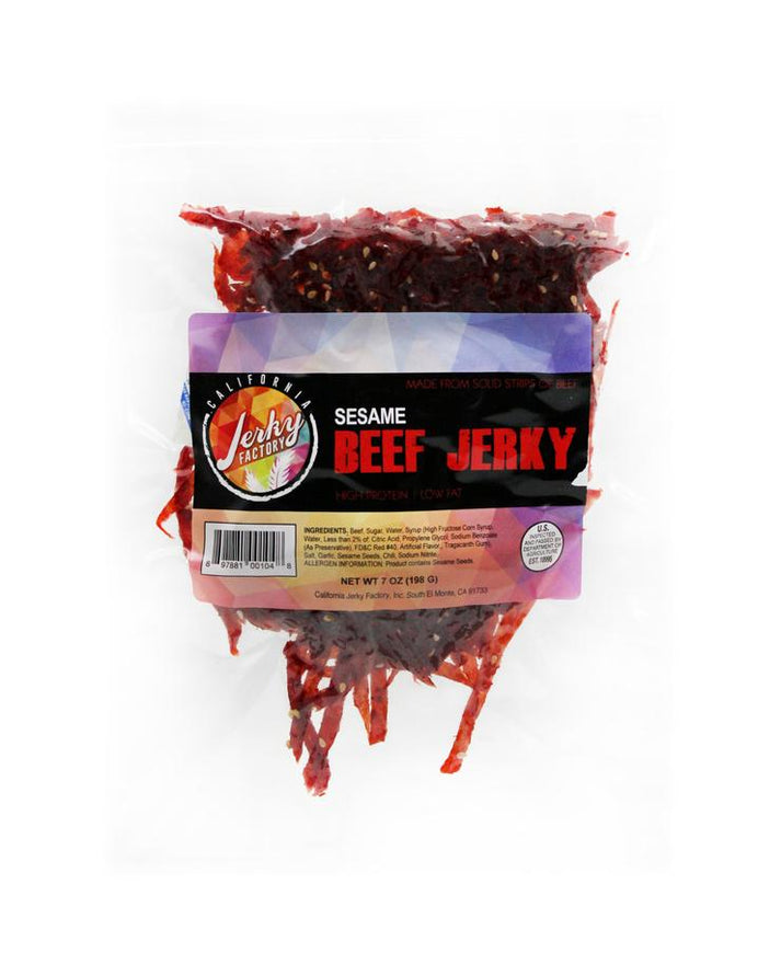 California Jerky Factory Sesame Beef Jerky Wholesale Unlimited Inc.