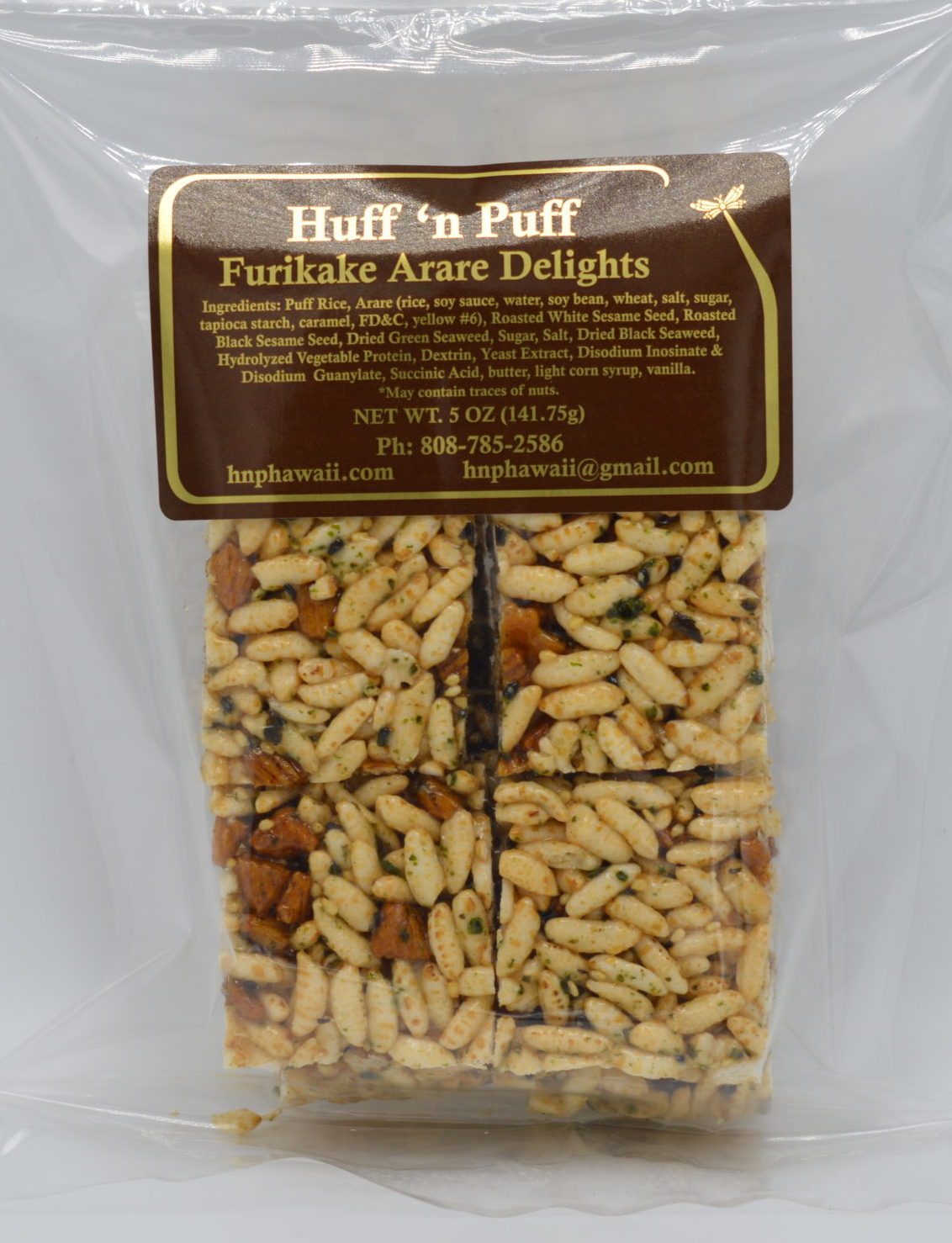 (NEW) Huff N Puff Furikake Arare Delights - Wholesale Unlimited Inc.
