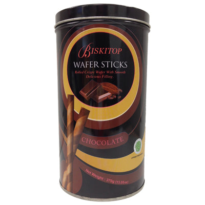 Biskitop Chocolate Roll Wafer - Wholesale Unlimited Inc.