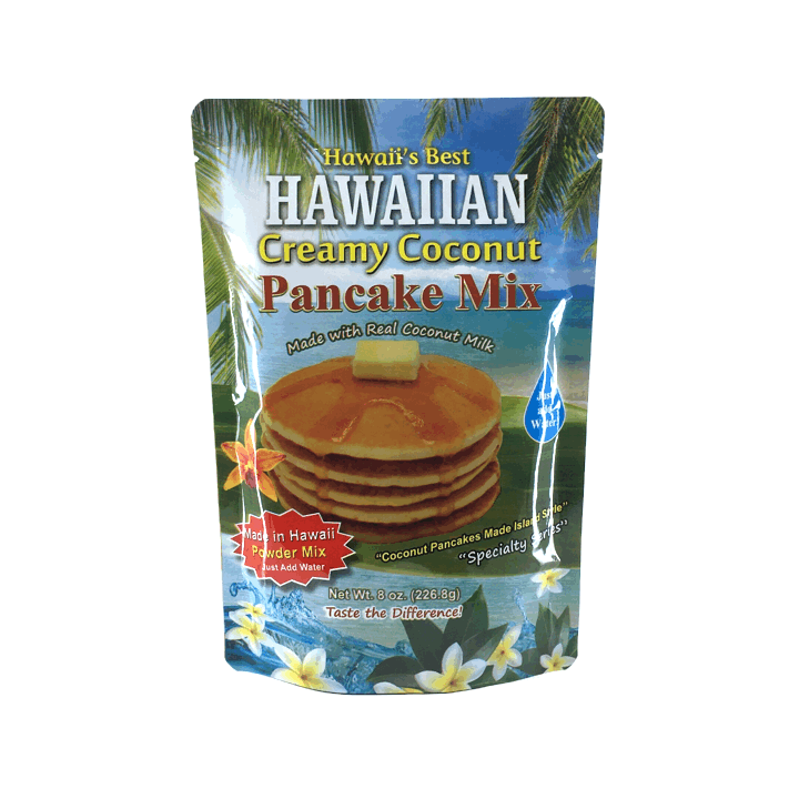 Hawaii's Best Creamy Coconut Pancake Mix - Wholesale Unlimited Inc.