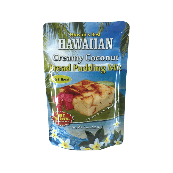 Hawaii's Best Bread Pudding Mix 8 oz - Wholesale Unlimited Inc.