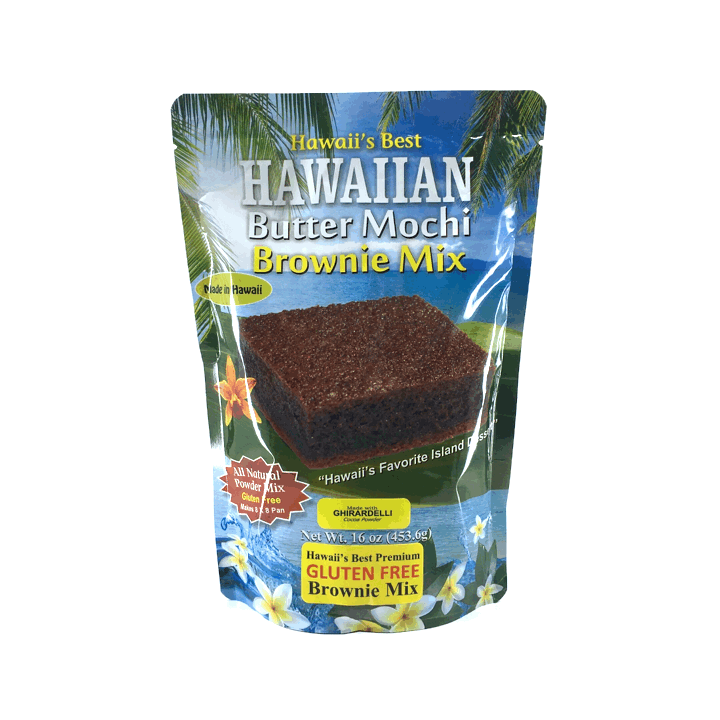 Hawaii's Best Butter Mochi Brownie Mix 16 oz - Wholesale Unlimited Inc.