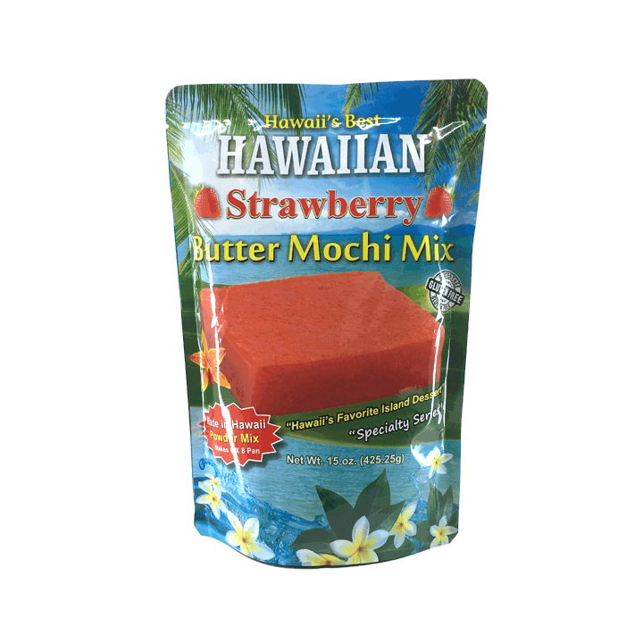 Hawaii's Best Strawberry Butter Mochi Mix - Wholesale Unlimited Inc.