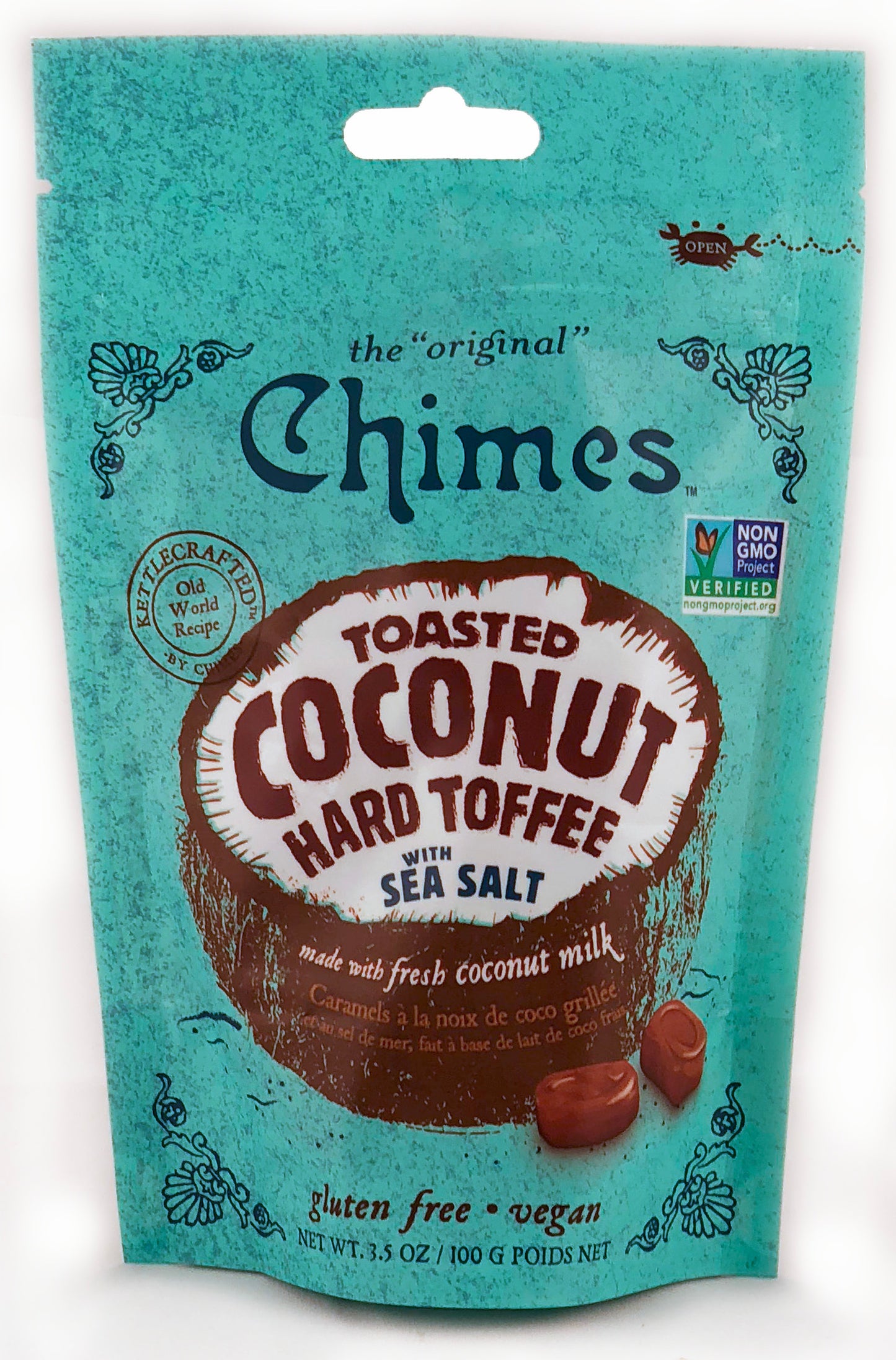 Toasted Coconut Hard Toffee w/Sea Salt - Wholesale Unlimited Inc.
